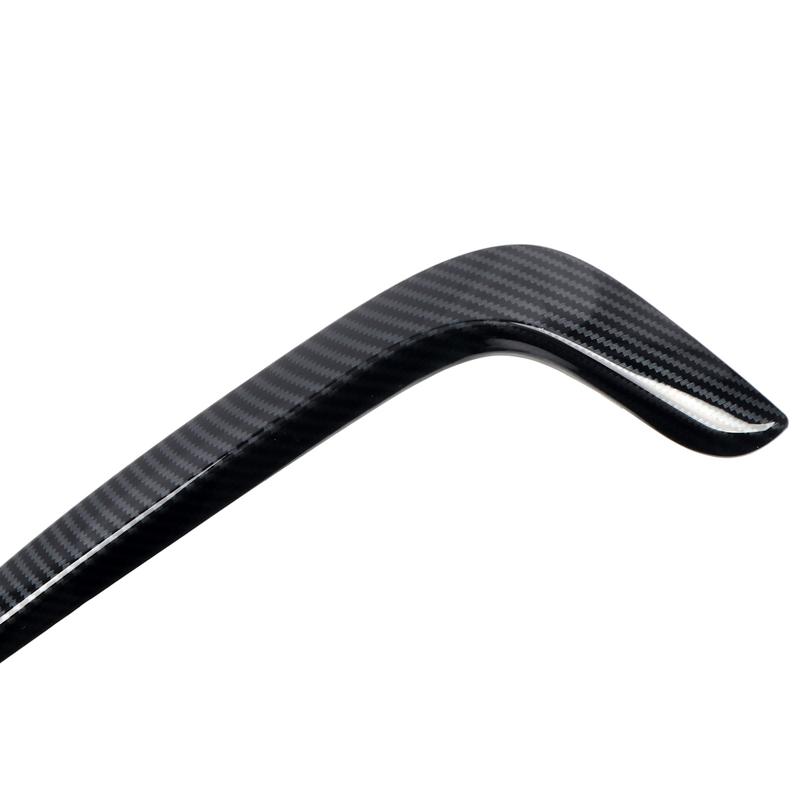 For Chrysler Pacifica - Car Accessories ABS Plastic Carbon Front Fog Light Lamp Cover Trim 2pcs