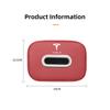 Auto Leder Taschentuch Aufbewahrungsbox Sonnenblende Sitzlehne Serviettenpapier Halter Für Tesla Model 3 Model S Model X Model Y Roadster SpaceX