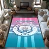 Manchester City Customize Your Name Carpet Design for Dormitory Hallway Study room Balcony Anti-slip Rug Office home decor Gift for Festivals