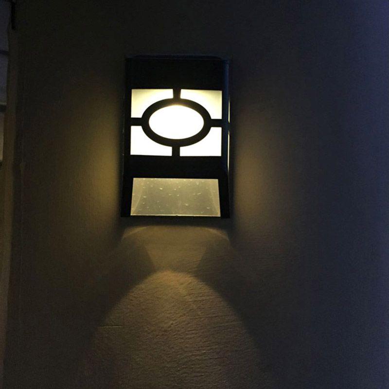 Premium Solar Wall Mount Led Light For Stylish Outdoor Garden And Fence Lighting