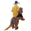 Inflatable Tyrannosaurus Rex Costume for Halloween Parties and Events