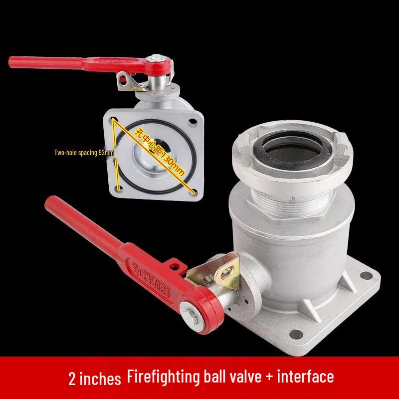 

RSRDDY Aluminum Alloy 2-inch DN50 Two-Way Ball Valve