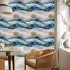 Ink Wallpaper Light Gray, Blue, Turquoise and Gray 50x1000