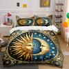 Sun, Moon, Stars Pattern. Bedding Sets Duvet Cover Sets Duvet Covers Pillowcases(1* Duvet Cover 2* Pillowcases Without Duvet Insert)