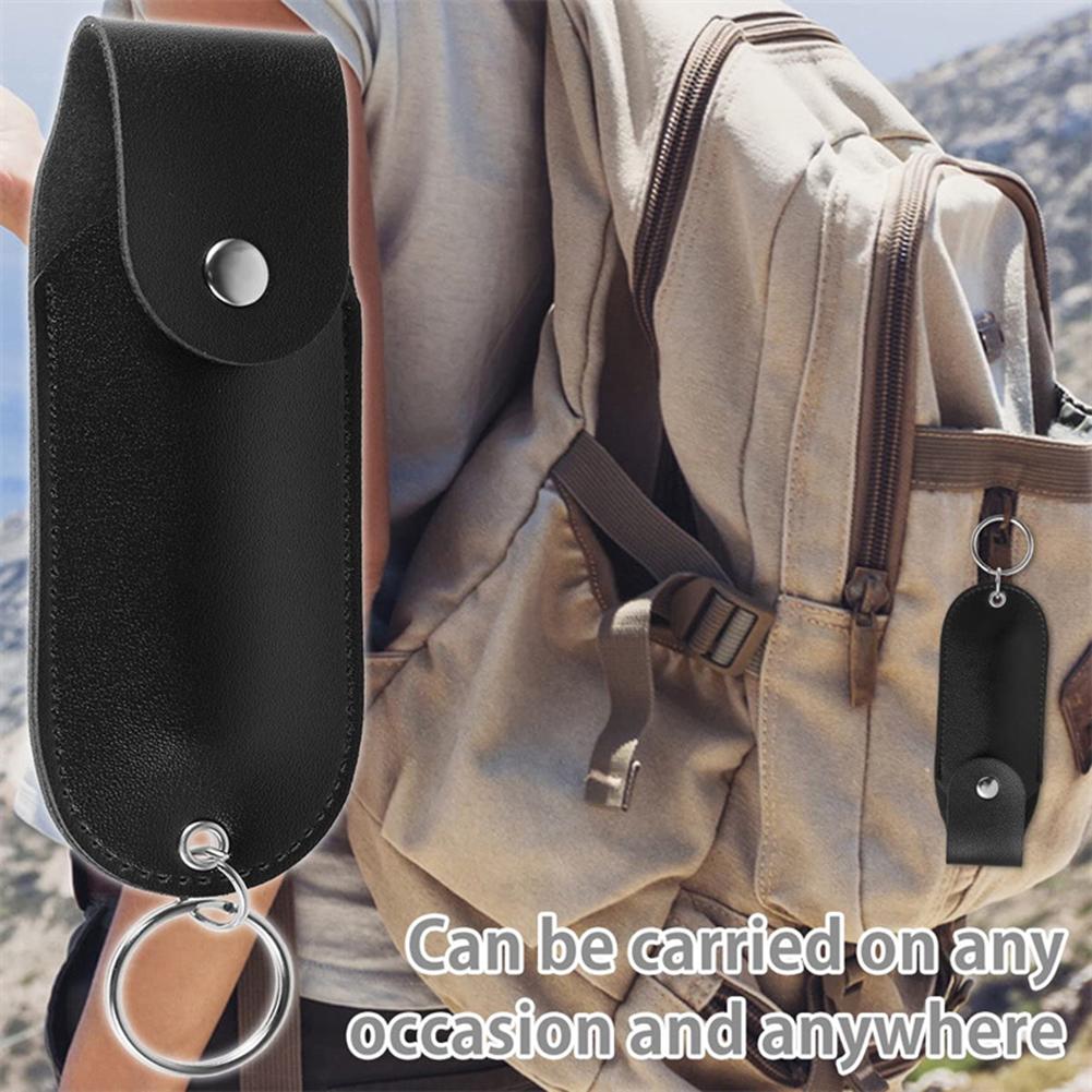 Compact Size Lipstick Pouch PU Leather Lipstick Holster