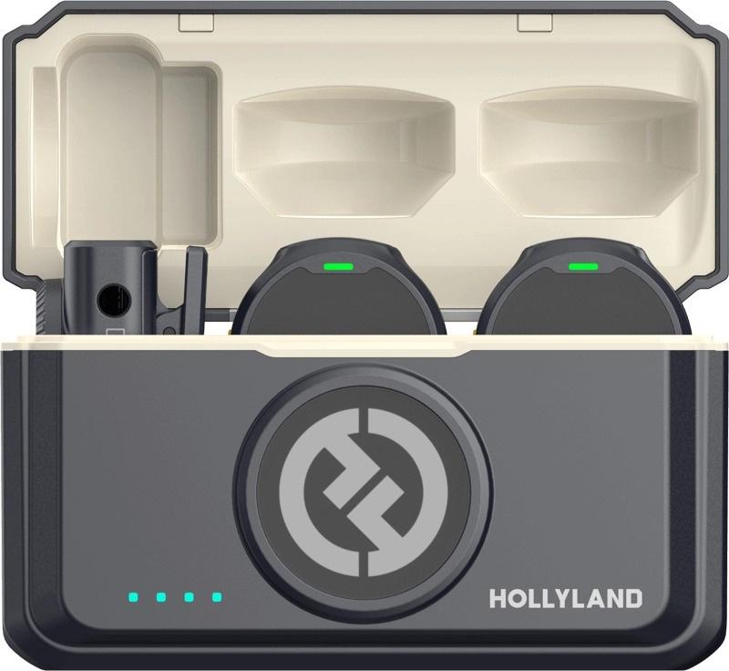 Micrófono Inalámbrico de Solapa Hollyland Lark M2 Combo para Cámaras y Smartphones Negro - Imagen 3