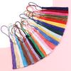 30-100pcs/lot Colorful Polyester Silk Tassel Fringe Cotton Tassels Trim For Sewing Curtains Accessories DIY Bookmark Decoration