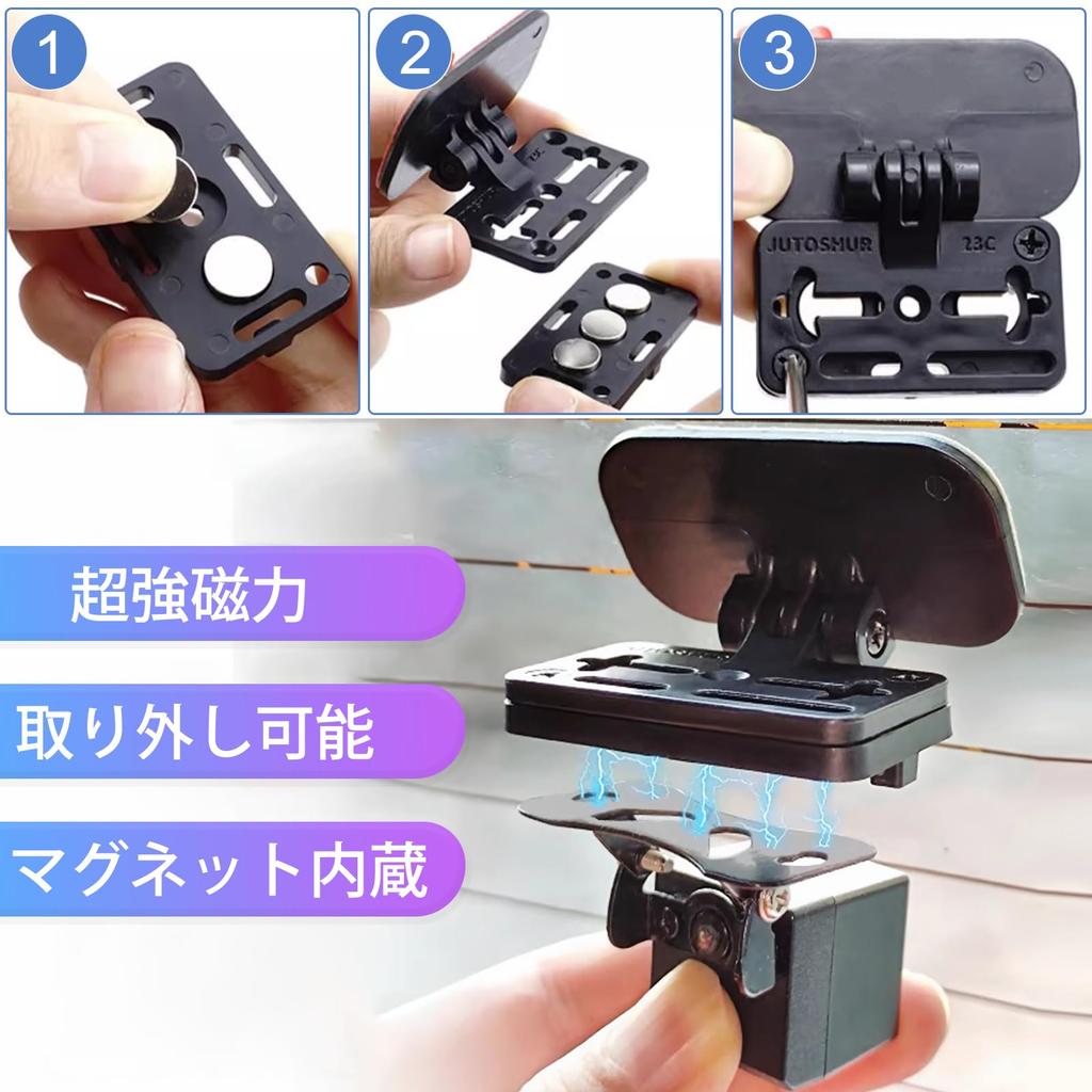 Magnetic adsorption rear camera stay Eizawa Back camera mounting bracket