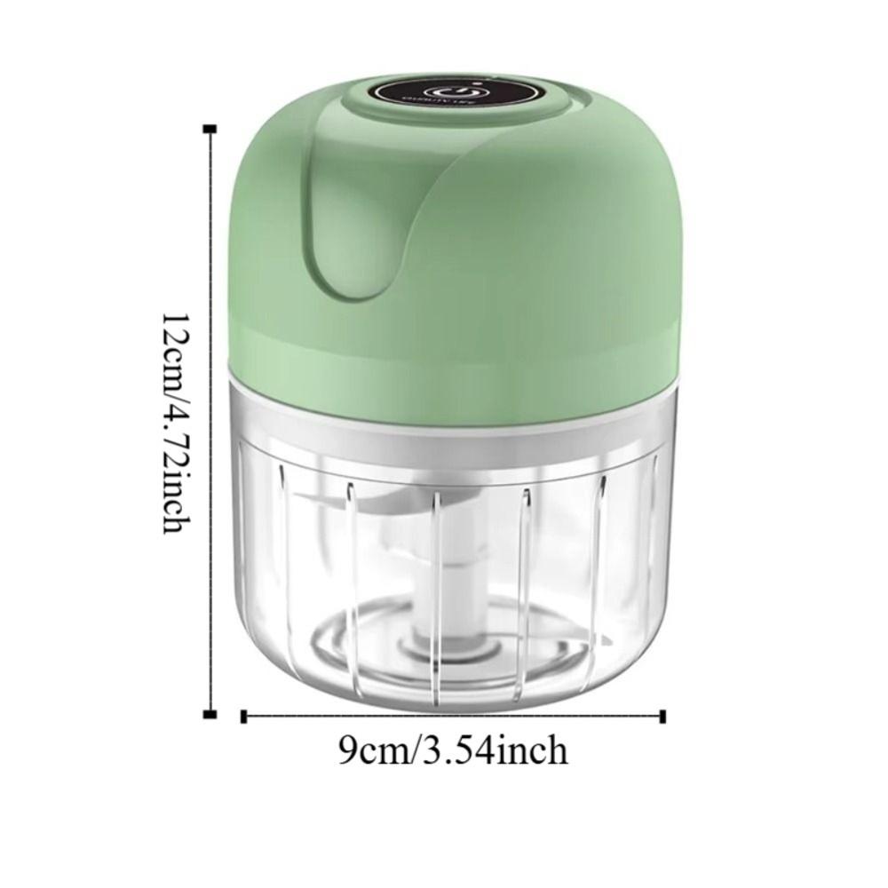 Vegetable Crusher Mini Food Chopper Wireless USB Meat Grinder Electric Garlic Chopper Kitchen
