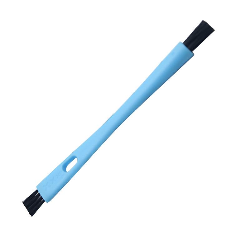 Dual-Head Cleaning & Milk Frother Brush for Coffee Machines