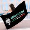 B-BianchiS Fahrradlogo Strandtuch Bunte Handtücher für Mädchen Mikrofaser Schnelltrocknend Sandfrei Strand Yoga Spa Fitnessstudio Pool