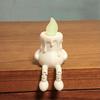 Yousheng 3D Printed Halloween Candle Figurine, Glow-in-the-Dark Spooky Decor with Movable Joints, Creative Desktop Decoration Multiple Colors, Gift