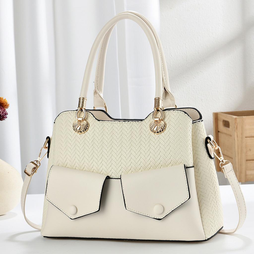 Fashion Womens Pu Shoulder Bag With Zipper Closure For Daily Use