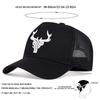 Unisex Antler Embroidered Baseball Cap Adjustable Men Women Summer Breathable Mesh Caps Casual Sunscreen Hat Dad Hats