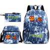 Geometry sprint game backpack geometry dash heat transfer backpack elementary school bag leisure bag