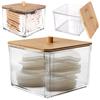 Bathroom Container Organizer for Facial Cosmetic Hygienic Pads