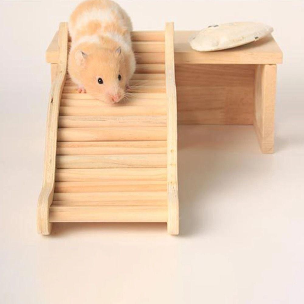 Escadas Multifuncionais para Animais de Estimação Brinquedo Decoração de Gaiola Rampa Ponte Animais Pequenos