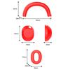 Solid‑Color Soft Silicone Headset Protective Cover Set for Sony WH‑1000XM6 Wireless Over‑Ear Headphones, Anti‑Scratch Full‑Shell Protective Kit