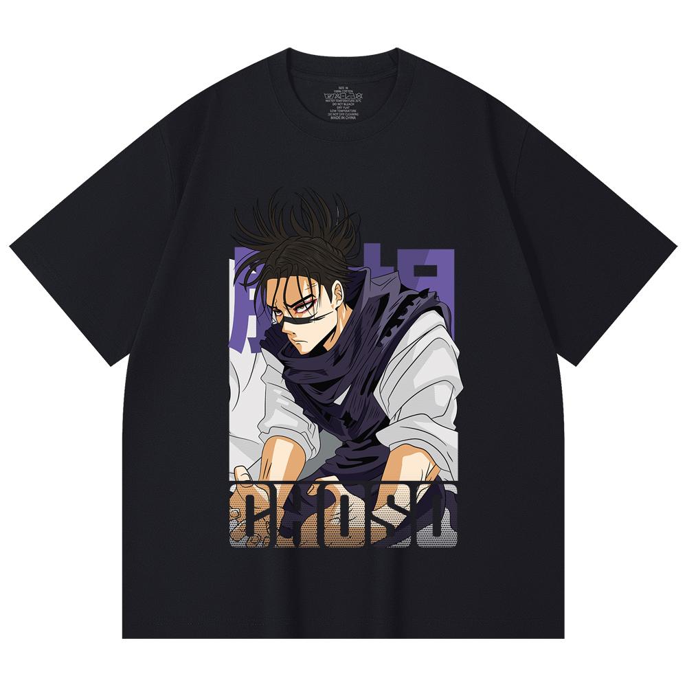 230 Gsm 100% Katoen Jujutsu Kaisen V29 Choso Print Unisex Zwaar Katoen T-shirt