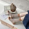 Women's Japanese Retro Mid-Calf Ruffle Socks - Thick, Warm, Cotton for Autumn and Winter