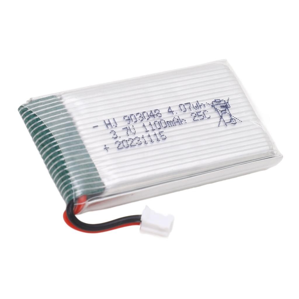 3.7V 1100mAh Battery With PH2.0 Connector Drone Flight Battery Li Po Light Weight RC Battery For X5S