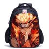 Zaino Scolastico Naruto Stampa Fiabesca, Zaino con Protezione per la Schiena per Ragazzi, Zaino Scolastico Animazione per Studenti della Scuola Elementare