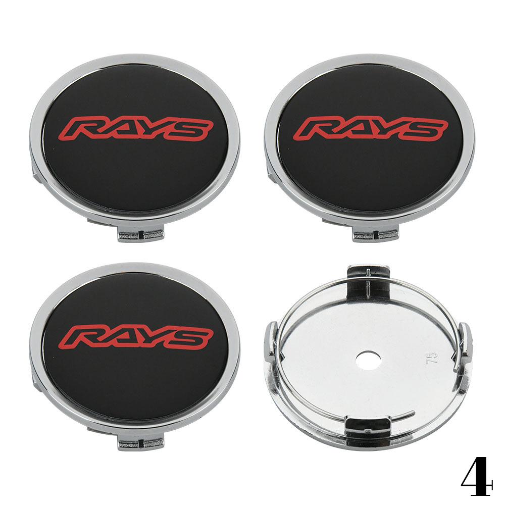 Wheel Center Cap 61mm VOLK RAYS Emblem 65mm 68mm Wheel Cover Hub Cap 69mm 74mm 75mm 76mm Car Rim Tire Accessories
