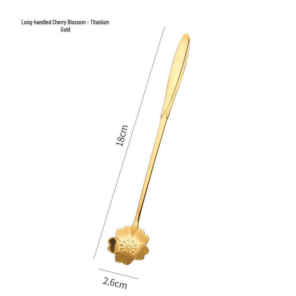 Set di Cucchiaio e Forchetta a Foglia in Acciaio Inossidabile - Miele, Mescolino, Cucchiaino da Caffè - Sacchetto Regalo per Matrimoni