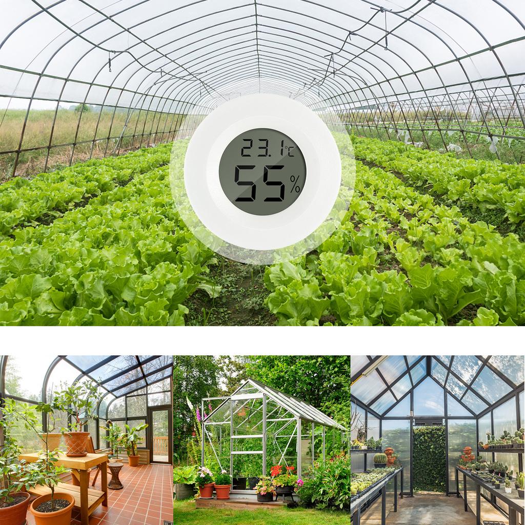 6 Colors Mini Digital Thermometer Hygrometer Temperature And Humidity Test LCD Display for Computer Room