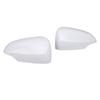 2 Pcs Rearview Door Mirror Cover 87945‑52170 Unpainted White Outer Wing Mirror Cap for Prius C 2012 To 2018