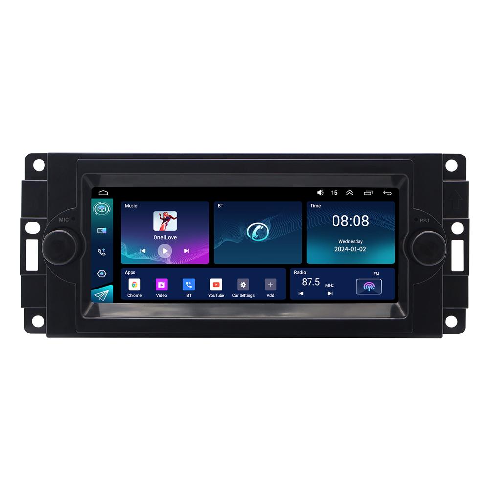 Old Jeep navigation all-in-one machine-6.8 top with built-in CP