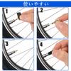 Phyxiul Presta Valve Core, 10 Pieces, French Bug Rubber Air