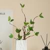 DIY Artificial Dead Branches Realistic Fake Plants Simulation Green Leaves Plants  Holiday Decor