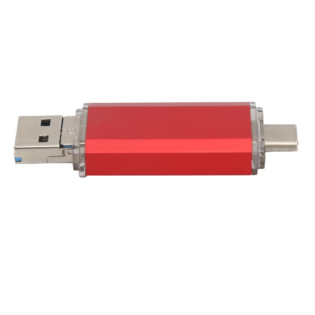 USB 3.0 U Disk Red Aluminum Alloy ThreeInOne High Speed Bulk Storage Memory Device(256GB )