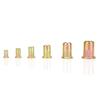 180pcs M3 M10 Rivet Nut Kit Zinc Plated Carbon Steel Flat Head Threaded Insert Rivet Nutsert