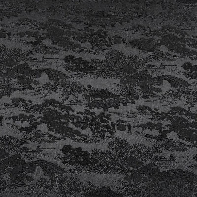 100x150cm Antique Style Jacquard Imitation Acetic Acid Fabric Brocade Satin Silk Fabric Cheongsam Dress Hanfu Horse-face Skirts