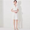 Women's Summer White Short Sleeve Professional Dress Skirt Suit - Slimming OL Workwear Fashion
