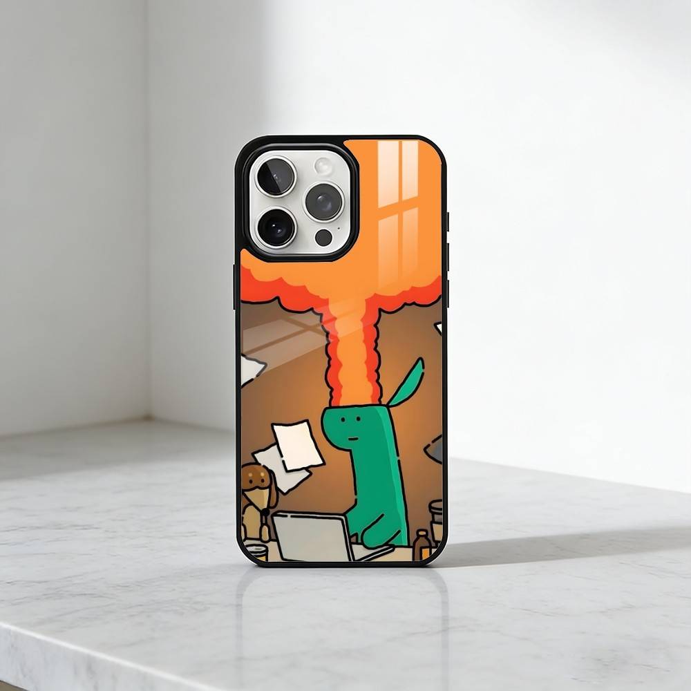 

Meme B-Brachio Printed Phone Case For iPhone17,16,15,14,13 Plus,Pro Max Magnetic For Magsafe Wireless Charging iPhone12PROMAX