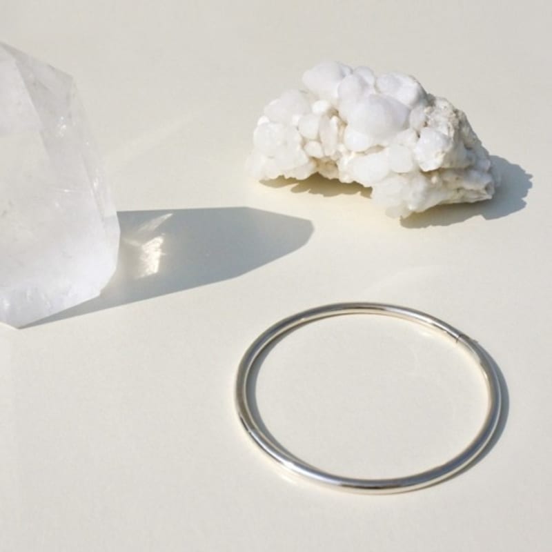 

WIT-HOLIDAY Onetouch layered bangle [Silver925] Onetouch layered bangle