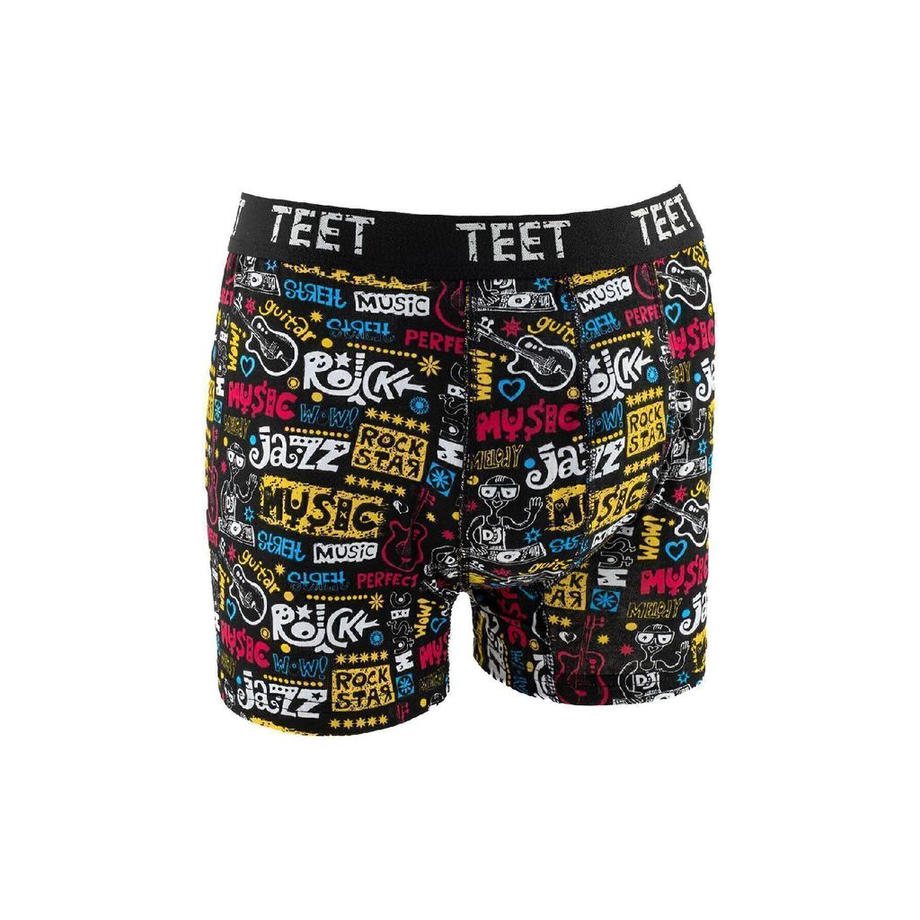 Herren Boxershorts Premium 4er Set Baumwolle Lycra Gemustert Full Fit Neujahrsgeschenk