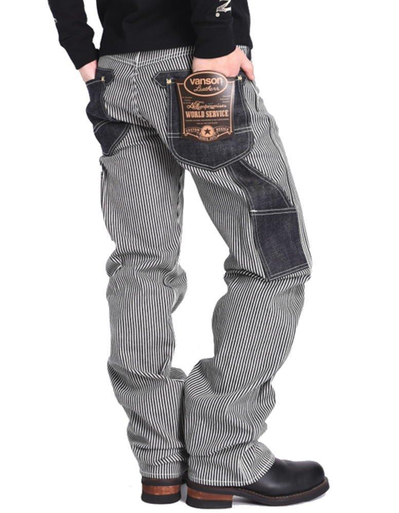 

Vanson Джинсовые брюки маляра Хикори x Брюки, Деним, NVBL-301-HICKORY (Размер 40, Гикори)