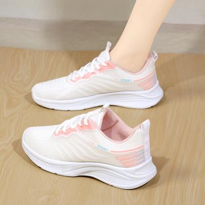 New Women's Casual Shoes Spring/Summer Women's Sports Breathable Mesh Shoes Lightweight Anti Slip Versatile Vulcanized Shoe