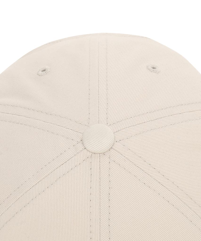COLUMBIA UNIVERSITY Oversize Logo Cotton Ball Cap Gray