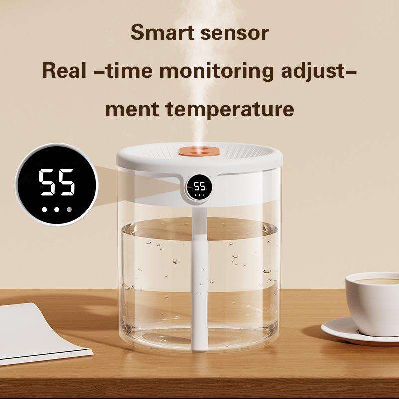 

2L Humidifier Household Desktop Small Water Supplement Spray Air Humidification Usb Car Portable Night Light белый