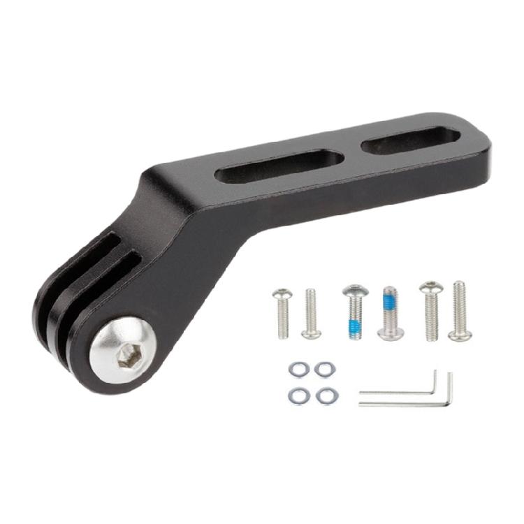 Forward Extension Camera Mount for Integrated Road Bike Bar, Action Camera Holder for Front Ride Video Use Daily