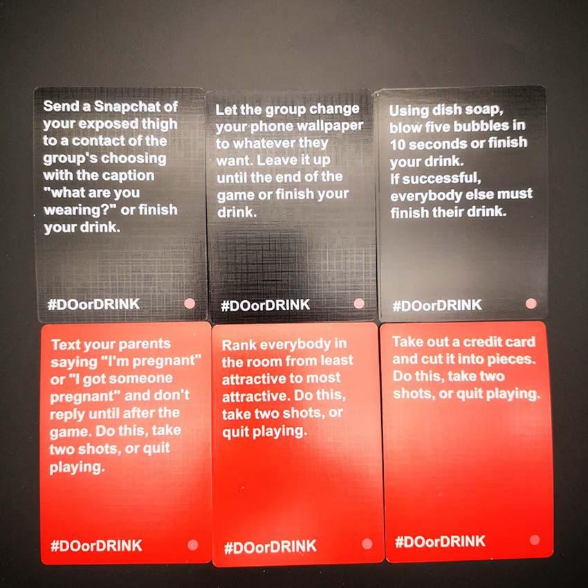 Buy Do or Drink Game Drinking Cards Game Fun & Dirty Adult at