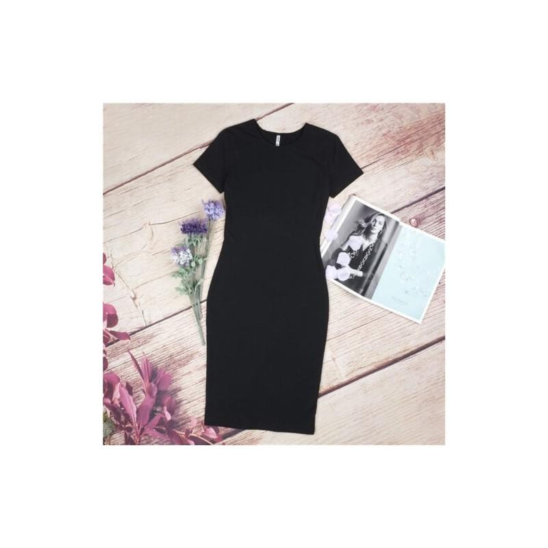 Elegant Womens Short Sleeve Bodycon Pencil Dress For Summer Casual Plus Sizes