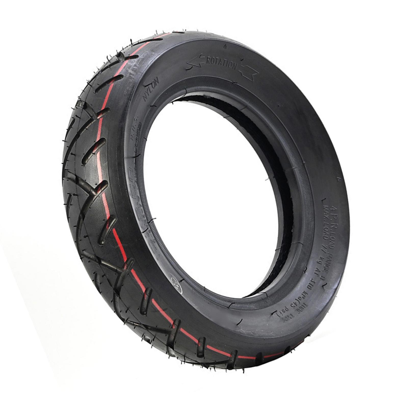 Neumático exterior neumático de 10 pulgadas 10x2,50 compatible con patinete eléctrico Kugoo M4 1pc Outer Tire black