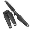 2pcs Propeller for DJI Spark Drone Quick Release Folding Blades 4730F Props Spare PartsBlack Silver Edge