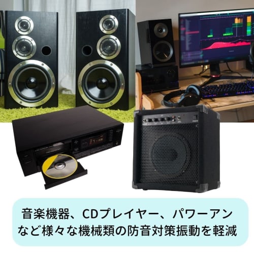 EINEY Rubber Blocks, Anti-Slip, Height Adjustable Platform, Soundproof, Anti-Vibration, Anti-Noise, Anti-Vibration Mat, Cushion, Furniture, Tables, Ch